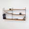 Vintage Teak Veneer Modular Shelving Unit by Katja & Nils Strinning for String 5