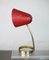 Red Table Lamp from Luminalite, 1950s, Image 7