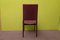 Wood & Leather Chairs by Osvaldo Borsani for Tecno, 1960, Set of 6, Image 3
