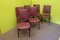 Wood & Leather Chairs by Osvaldo Borsani for Tecno, 1960, Set of 6 7