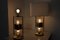 Lámparas de mesa Hollywood Regency de cristal de Murano, años 70. Juego de 2, Imagen 8