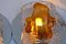Apliques brutalistas en naranja de cristal de Murano de Paolo Venini para SALIR Murano, años 70. Juego de 2, Imagen 6