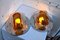 Brutalist Orange Murano Glass Sconces by Paolo Venini for S.A.L.I.R. Murano, 1970s, Set of 2 2