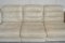 Vintage DS105 Ecru White Leather Sofa from de Sede, Image 31