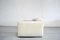 Sofá DS105 Ecru vintage de cuero blanco de de Sede, Imagen 15