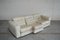 Vintage DS105 Ecru White Leather Sofa from de Sede, Image 7