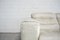 Sofá DS105 Ecru vintage de cuero blanco de de Sede, Imagen 6