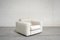 Weißer Vintage DS105 Leder Stuhl von de Sede 10
