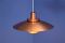 Danish Copper Pendant from Form Light, 1970s 5