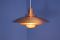 Danish Copper Pendant from Form Light, 1970s 2