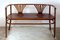 Banc Antique Art Nouveau en Bois Courbé de Fischel 1