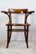 Antique Bentwood Office Chair from Fischel, Image 2