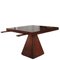 Vintage Italian Rosewood Extendable Dining Table by Vittorio Introini for Saporiti Italia, 1960s, Image 3