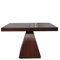 Vintage Italian Rosewood Extendable Dining Table by Vittorio Introini for Saporiti Italia, 1960s, Image 1