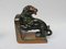 Art Deco Ceramic Lion Bookends from Carstens Georgenthal, 1920s, Set of 2 8