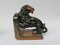 Art Deco Ceramic Lion Bookends from Carstens Georgenthal, 1920s, Set of 2, Image 8