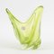 Vintage Green Glass Vase from Val Saint Lambert, 1960s, Image 2