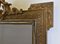 Espejo francés biselado con cresta dorada, siglo XIX, Imagen 6