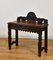 Antique Victorian Carved Gothic Oak Console Table, 1870s 4