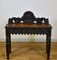 Antique Victorian Carved Gothic Oak Console Table, 1870s 1