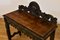 Antique Victorian Carved Gothic Oak Console Table, 1870s, Image 6