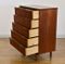 Cassettiera Mid-Century in teak, Scandinavia, Immagine 4