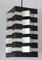 Schwarze Hängelampen aus Aluminium von Hoogervorst für Anvia, 1960er, 4er Set 7