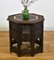 Large Anglo Indian Octagonal Folding Side Table, 1920s, Image 3