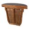 Art Deco Carved Maple and Walnut Console from Lissone, 1930s, Image 7