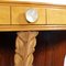 Art Deco Carved Maple and Walnut Console from Lissone, 1930s 5