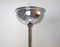 Lámpara colgante de metal cromado y vidrio opalino, años 70, Imagen 13