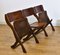 Vintage 3-Seater Theater Folding Benches from Drifter, 1920s, Set of 2 5