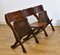 Vintage 3-Seater Theater Folding Benches from Drifter, 1920s, Set of 2, Image 5