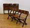 Vintage 3-Seater Theater Folding Benches from Drifter, 1920s, Set of 2 2