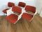 Vintage Orange 2225 Armchairs by André Cordemeyer for Gispen, 1969, Set of 4 10