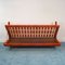 Italienisches Vintage Sofa in Orange, 1960er 7