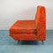 Italienisches Vintage Sofa in Orange, 1960er 4