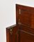 Bureau Arts & Crafts Antique en Noyer Walnut Fitted Bureau Desk with Carrying Handles 5