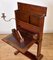 Bureau Arts & Crafts Antique en Noyer Walnut Fitted Bureau Desk with Carrying Handles 4