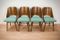 Lollipop Dining Chairs from Tatra, 1960s, Set of 4, Image 4