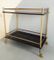 Lacquered Goatskin Drinks Trolley by Aldo Tura, 1960s 11