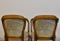 Gepolsterte Art Deco Armlehnstühle aus Nussholz, 1930er, 2er Set 9