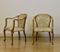 Art Deco Upholstered Walnut Armchairs, 1930s, Set of 2 7