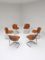 Sabrina Cantilever Chairs by Gastone Rinaldi for Rima, 1970s, Set of 6 8