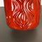 Large German Fat Lava Onion Floor Vase from Scheurich, 1970s 12