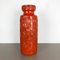 Large German Fat Lava Onion Floor Vase from Scheurich, 1970s 11