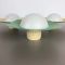 Italian Metal & Opaline Glass Sconces, 1960s, Set of 3, Image 10