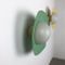 Italian Metal & Opaline Glass Sconces, 1960s, Set of 3, Image 14