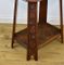 Arts & Crafts Carved Oak Occasional Table, 1910s 10