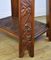 Arts & Crafts Carved Oak Occasional Table, 1910s, Image 6